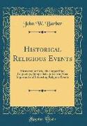 Historical Religious Events