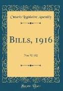 Bills, 1916