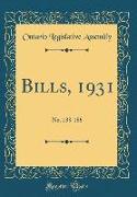 Bills, 1931