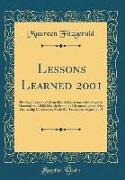 Lessons Learned 2001