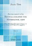 Zeitschrift für Krystallographie und Mineralogie, 1900, Vol. 33