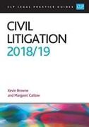 Civil Litigation 2018/2019