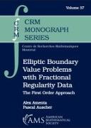 Elliptic Boundary Value Problems with Fractional Regularity Data