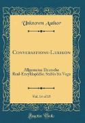 Conversations-Lexikon, Vol. 14 of 15