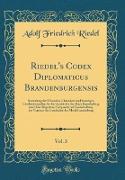 Riedel's Codex Diplomaticus Brandenburgensis, Vol. 3