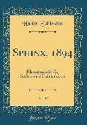 Sphinx, 1894, Vol. 19