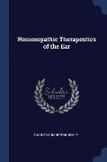Homoeopathic Therapeutics of the Ear