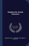 Chapters on Jewish Literature