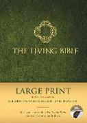 The Living Bible Large Print Red Letter Edition