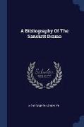 A Bibliography of the Sanskrit Drama