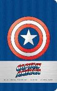 Marvel: Captain America Hardcover Ruled Journal