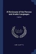 A Dictionary of the Persian and Arabic Languages, Volume 2