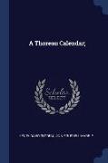 A Thoreau Calendar