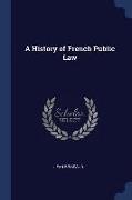 A History of French Public Law