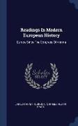 Readings in Modern European History: Europe Since the Congress of Vienna