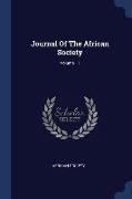 Journal of the African Society, Volume 11