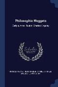 Philosophic Nuggets: Carlyle, Amiel, Ruskin, Charles Kingsley