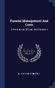 Funeral Management and Costs: A World-Survey of Burial and Cremation