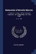 Memorials of Beverly Minster: The Chapter Act Book of the Collegiate Church of S. John of Beverley, A.D. 1286-1347, Volume 108