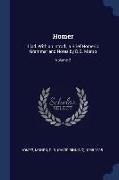 Homer: Iliad. with an Introd., a Brief Homeric Grammar and Notes by D.B. Monro, Volume 2