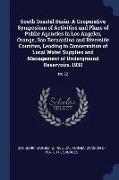 South Coastal Basin. A Cooperative Symposium of Activities and Plans of Public Agencies in Los Angeles, Orange, San Bernardino and Riverside Counties