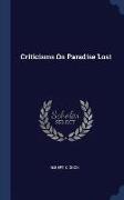 Criticisms on Paradise Lost