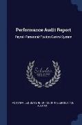 Performance Audit Report: Payroll/Personnel/Positon Control System