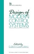 Design of Modern Control Systems