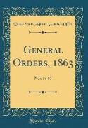 General Orders, 1863