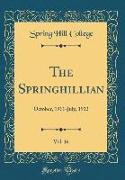 The Springhillian, Vol. 16