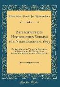 Zeitschrift des Historischen Vereins für Niedersachsen, 1893