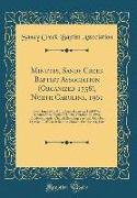 Minutes, Sandy Creek Baptist Association (Organized 1758), North Carolina, 1961