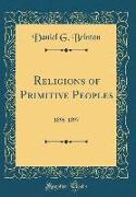 Religions of Primitive Peoples