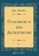 Geschichte des Alterthums, Vol. 1 (Classic Reprint)