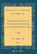 Verhandlungen des Historischen Vereins für Niederbayern, 1853, Vol. 3