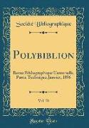 Polybiblion, Vol. 78