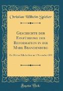 Geschichte der Einführung der Reformation in die Mark Brandenburg