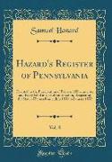 Hazard's Register of Pennsylvania, Vol. 8