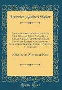 Anzeige der Akademischen Feier des Geburtsfestes Seiner Majestät des Königs Wilhelm von Würtemberg im Namen des Rectors und Senats der Königlichen Eberhard-Karls-Universität zu Tübingen