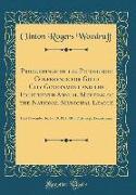 Proceedings of the Pittsburgh Conference for Good City Government and the Fourteenth Annual Meeting of the National Municipal League