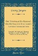 Die 'Epistolae Ho-Elianae', Ein Beitrag zur Englischen Litteraturgeschichte