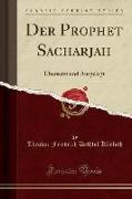 Der Prophet Sacharjah