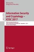 Information Security and Cryptology ¿ ICISC 2017