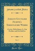 Johann Gottlieb Fichte's Sämmtliche Werke, Vol. 2