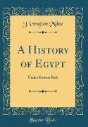 A History of Egypt