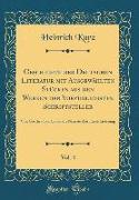 Geschichte der Deutschen Literatur mit Ausgewählten Stücken aus den Werken der Vorzüglichsten Schriftsteller, Vol. 4