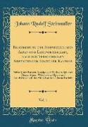 Beschreibung der Schweizerischen Alpen-und Landwirthschaft, nach den Verschiedenen Abweichungen Einzelner Kantone, Vol. 1