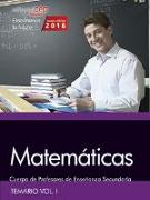 Cuerpo de Profesores de Enseñanza Secundaria, matemáticas. Temario I