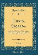 España Sagrada, Vol. 40