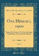 Ons Hémcht, 1900, Vol. 6